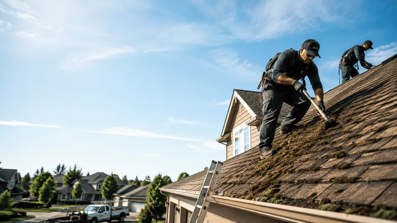 Roof Moss Removal in Headrick, OK near me